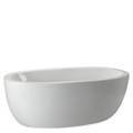 Oval Freestanding Tub, Modern, Flat Rim, Curving Sides