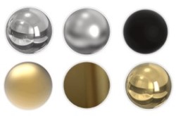 Polished, Brushed, Black Matte, Satin Brass or Polished Gold