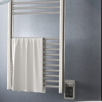 Antus Towel Warmer with Rounded Bars & Digital Heat Controller