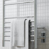 Cape Towel Warmer with Rounded Bars, Hardwire