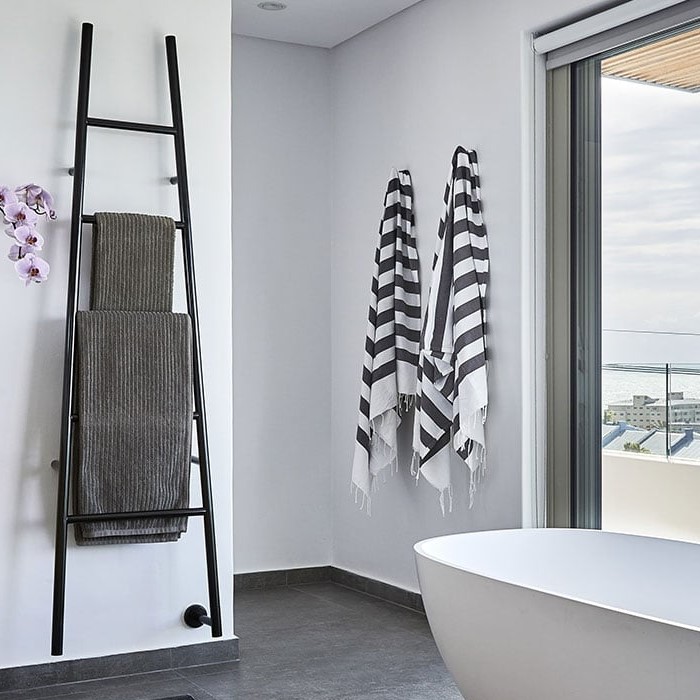 Ladder Shapped Towel Warmer with 5 Cross Bars