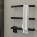 3 Bars Horizontal, Integral Control, Square Style, Matte Black