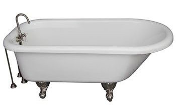 Asia with Satin Nickel 4052-PL Tub Wall Filler
