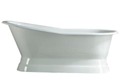 Slipper Bath with Pedestal Base