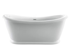 Double Slipper Tub with Slim Base