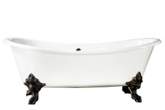 Oil Rubbed Bronze Regal Imperial Fet on Cast Iron Tub