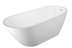 Modern Freestanding Tub, End Drain