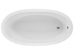 Oval End Drain Bath