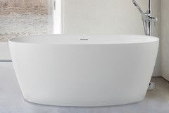 Solid Surface Oval Freestanding Bath