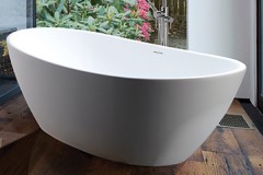 Double Slipper Bath, Solid Surface