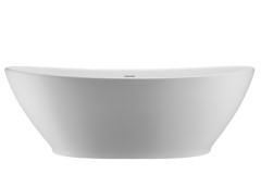 Double Slipper Bath, Pedestal Base, Solid Surface