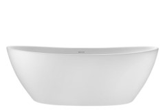 Double Slipper Bath, Pedestal Base, Solid Surface