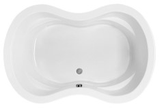 Figure 8 Bathtub, 4 Armrests, Center Side Drain