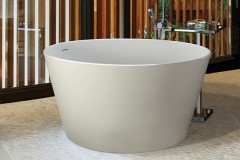 Freestanding Solid Surface Japanese Style Bath