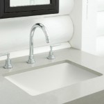 Rectangle Undermount Sink with Rounded Corners
