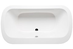 Oval 66 x 34 Tub, Center Side Drain, 1 Extra Wide Rim