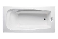 Rectangle 60 x 32 Tub, Oval Bathing Area, End Drain, Armrests