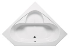 Corner Tub with Oval Interior, Seat