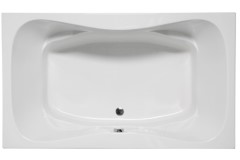 Rectangle 72 x 42 Tub, Center Drain, Armrest, Figure 8 Bathing Area