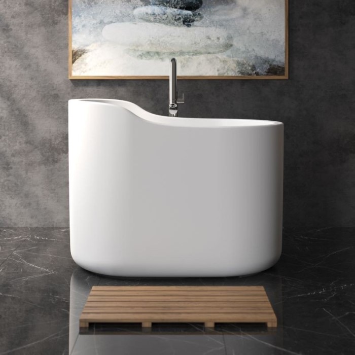 Aquatica Universal 33.5 Waterproof American Walnut Wood Bath Shower Floor Mat