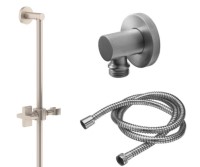 Metal Cross, Round Detail Supply, Handshower Bar and Hose