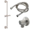 Rivulet Handle, Round Detail Supply, Handshower Bar and Hose