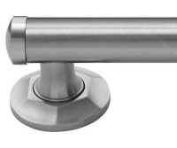 Shower Grab Bar, Domed End, Hex Base