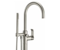 Single Hole Freestanding Tub Filler Shown with E5 Handle