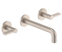 2 Handle Wall Sink Faucet, Lever Handles