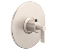 Round Trim Plate, 52 Handle, Smooth Insert