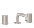 Sink faucet with Low Square Spout, Smooth Handles