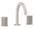 Sink Faucet, Curving Spout, Kunrled Handles