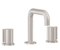 Sink Faucet, Squared Spout, Smooth Handles