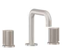Sink Faucet, Squared Spout, Kunrled Handles