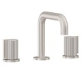 Sink Faucet, Squared Spout, Pinstripe Handles