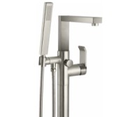 Square Design Single Hole Freestanding Tub Filler