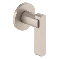 Metal Lever Handle, Round Plate