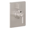 Rectangle Back Plate, Metal Lever Handle