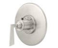 Round Trim Plate, Lever Handle