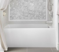 Sydney Acrylic Alcove Tub with Skirt and Flange