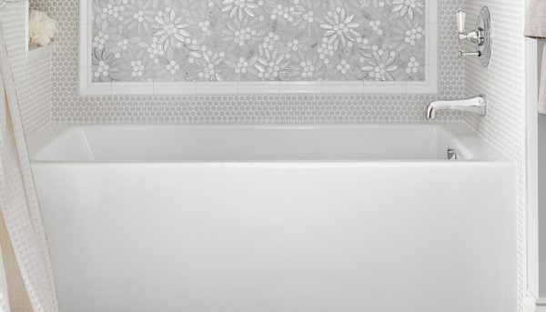 Sydney Acrylic Alcove Tub with Skirt & Tile Flange