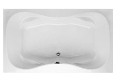 Rectangle Bath, Center Side Drain, Figure 8 Interior, Armrests