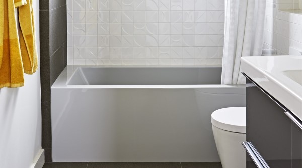 Alcove Solid Surface Bath