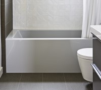 Citrine Alcove Solid Surface Bath