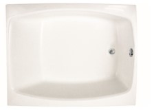 Rectangle Bath with Rounded Bathing Well