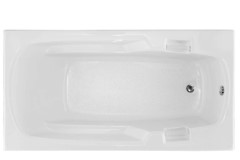 Rectangle Tub with Armrests