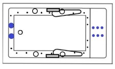 Illustrating 30 Combination Jet Locations