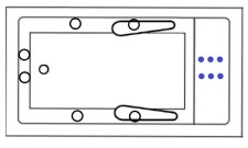 Illustrating 12 Water Jet Locations