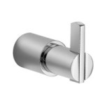 Modern Chrome Robe Hook