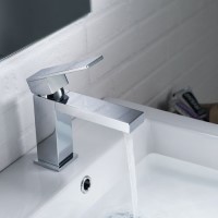 Single Hole Sink Faucet, Square Design